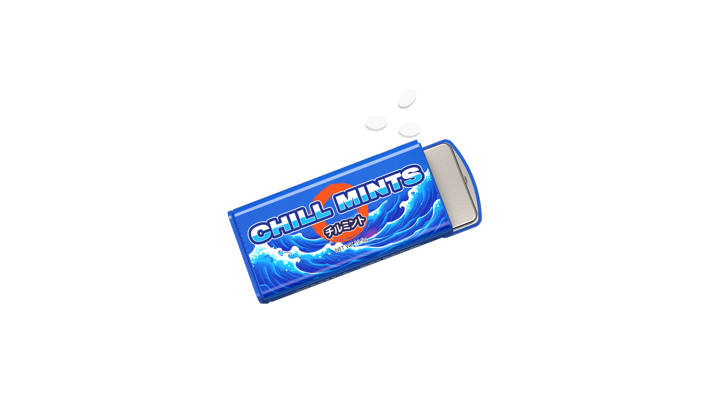 Chill Mints Dugout – Filled with Mints